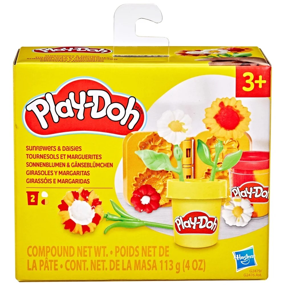 JUGUETE HASBRO PLAY DOH SETS DE GIRASOLES Y MARGARITAS (G24765L00)
