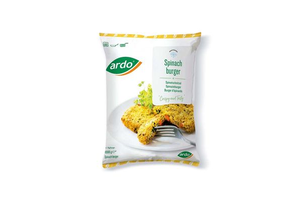 5411361110386 HAMBURGUESA DE ESPINACA ARDO 1 KG. (897)