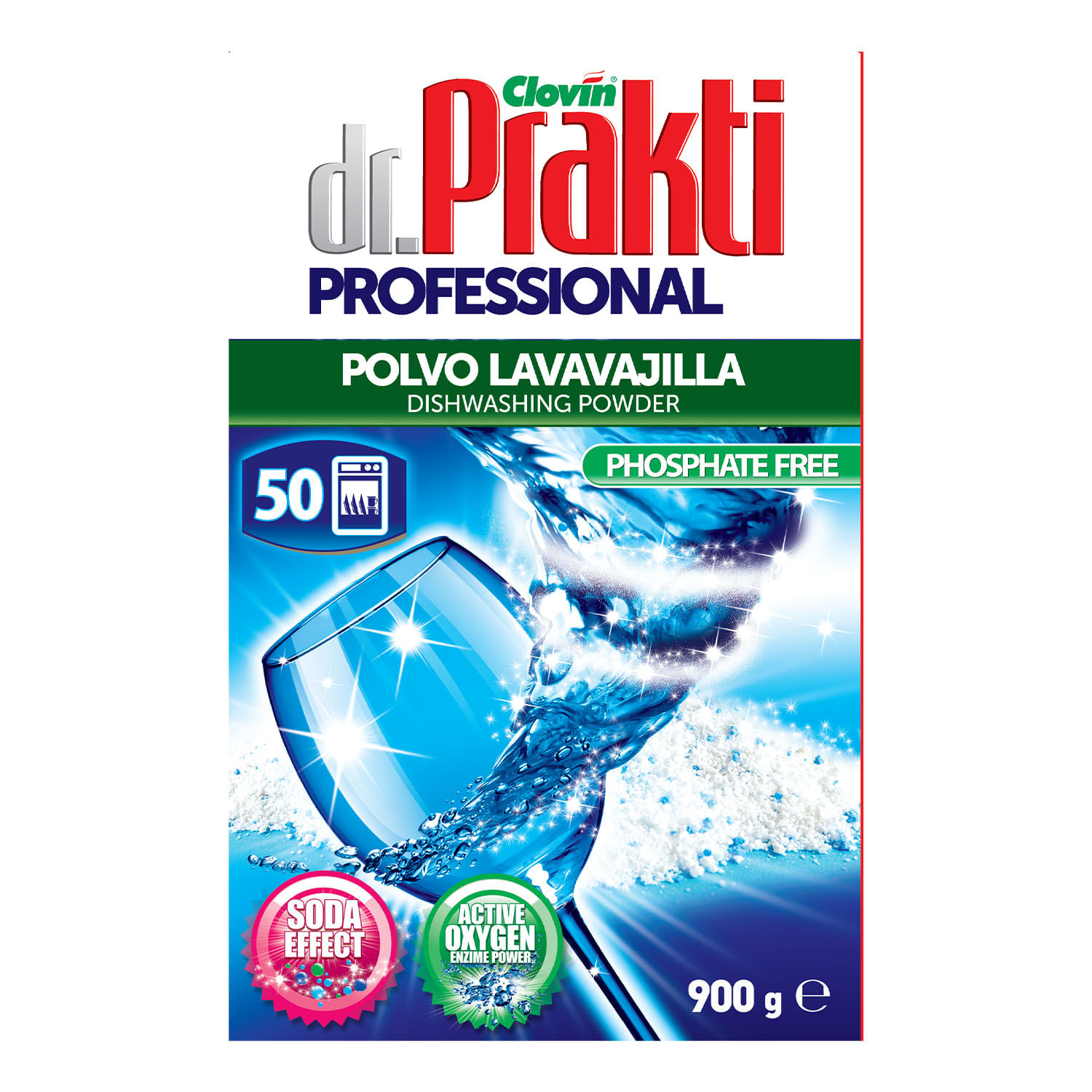 5900308777145 DETERGENTE POLVO P/LAVAVAJILLA DR. PRAKTI 900 GRS. (11301)