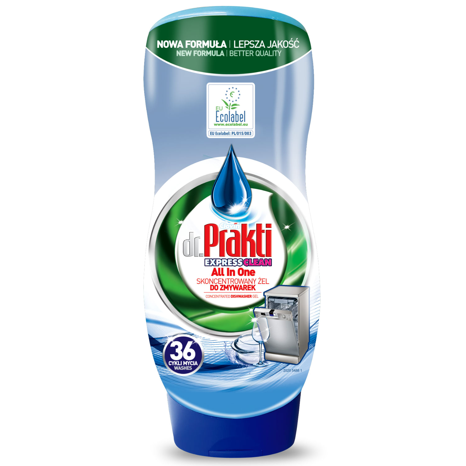 GEL P/LAVAVAJILLA DR. PRAKTI 720 ML. (11305)