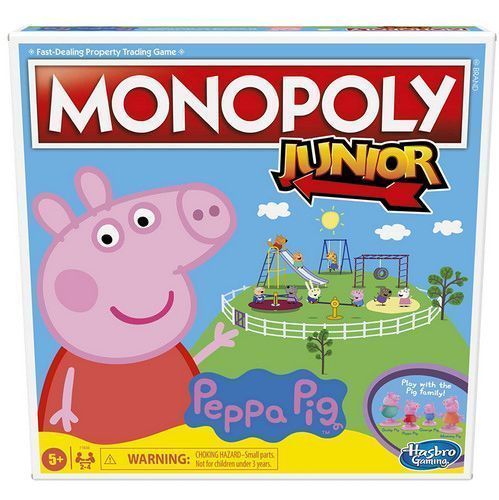 630509990238 JUGUETE HASBRO MONOPOLY JUNIOR PEPPA PIG (F16565731)