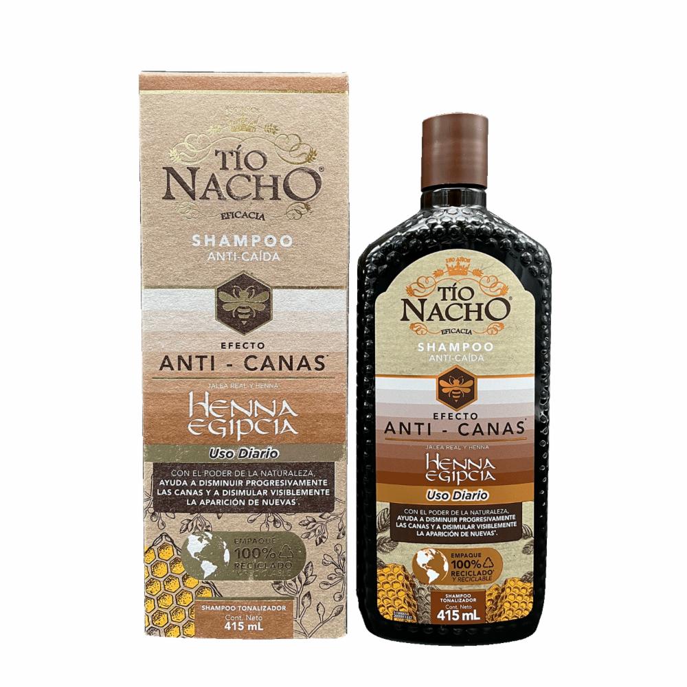 650240062063 SHAMPOO TIO NACHO 415 ML. ANTI CANAS (208378)