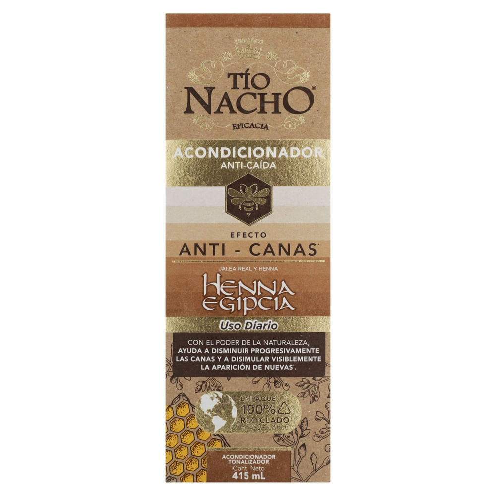 ACOND. TIO NACHO 415 ML. ANTI CANAS (428)