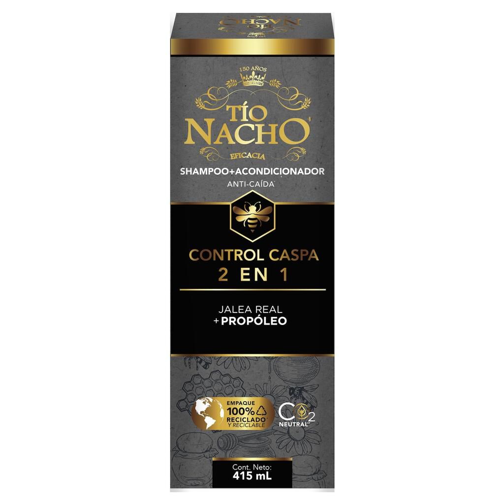 SHAMPOO + ACOND. TIO NACHO 415 ML. CONTROL CASPA (209817)