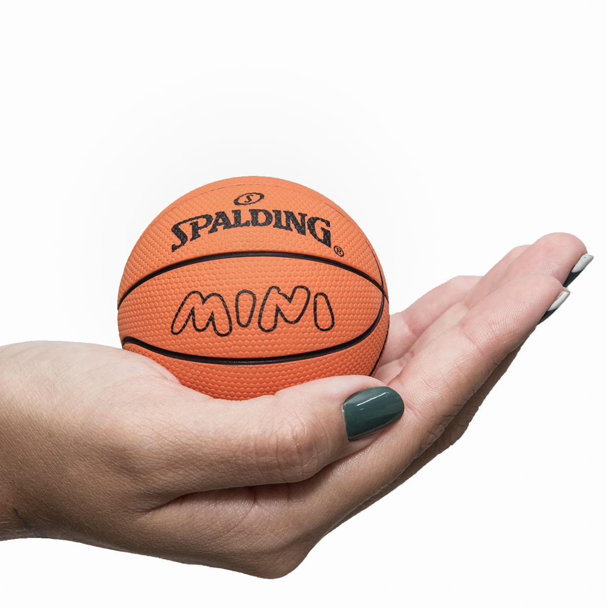 689344408040 PELOTA DRIBLING SPALDING MINI NARANJA (51337Z)
