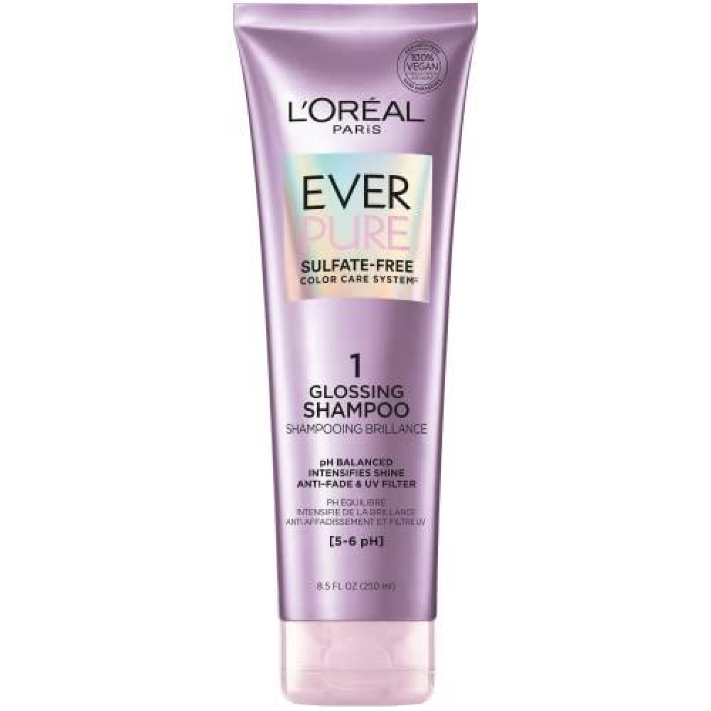 71249645253 SHAMPOO L´OREAL EVERPURE 250 ML. GLOSSING (K4327701)