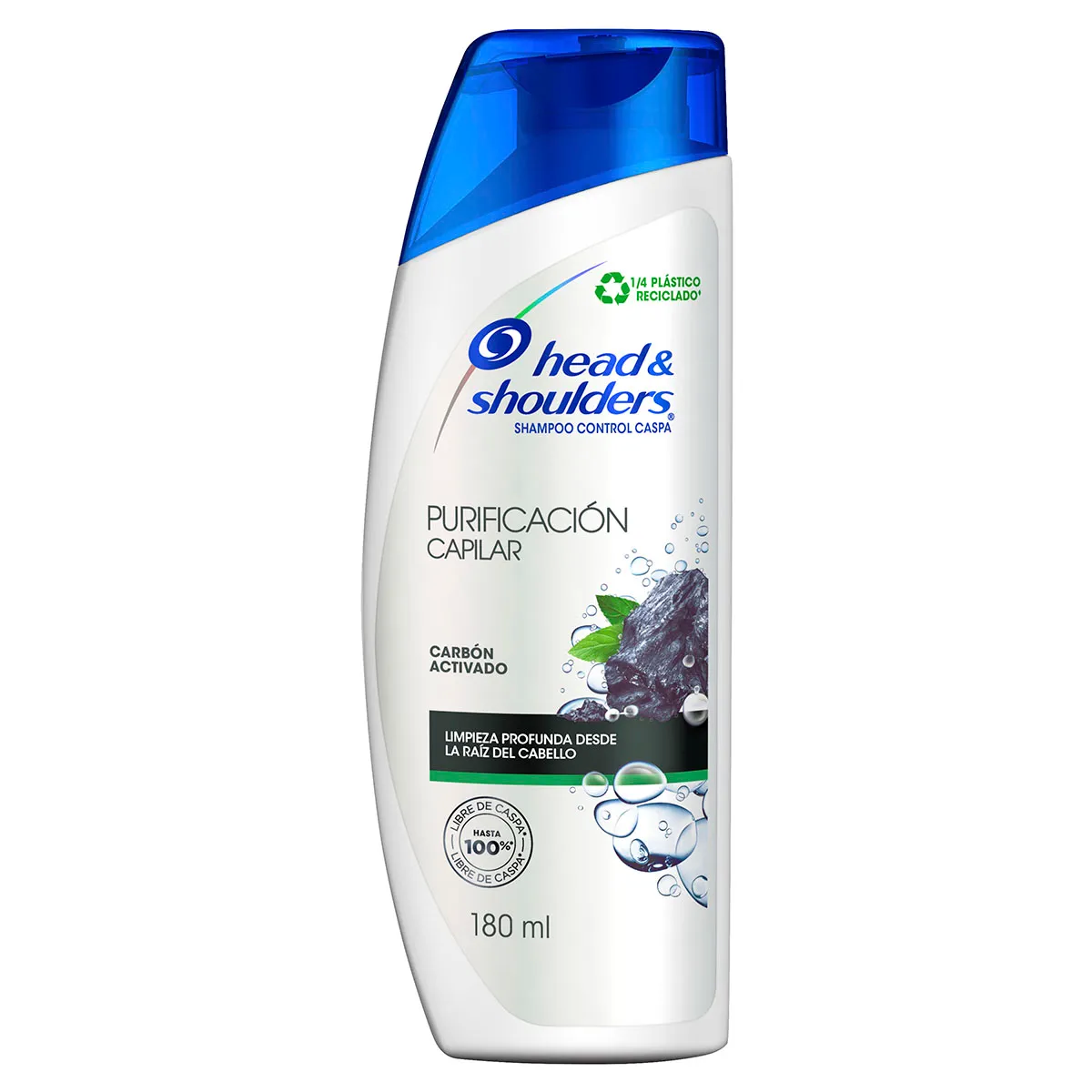 SHAMPOO HEAD & SH. 180 ML. PURIFICACION CAPILAR (21235)
