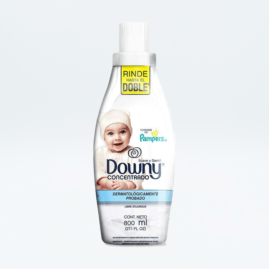 7500435139168 SUAVIZANTE DOWNY CONC. BOT. 800 ML. SUAVE Y GENTIL (41059)