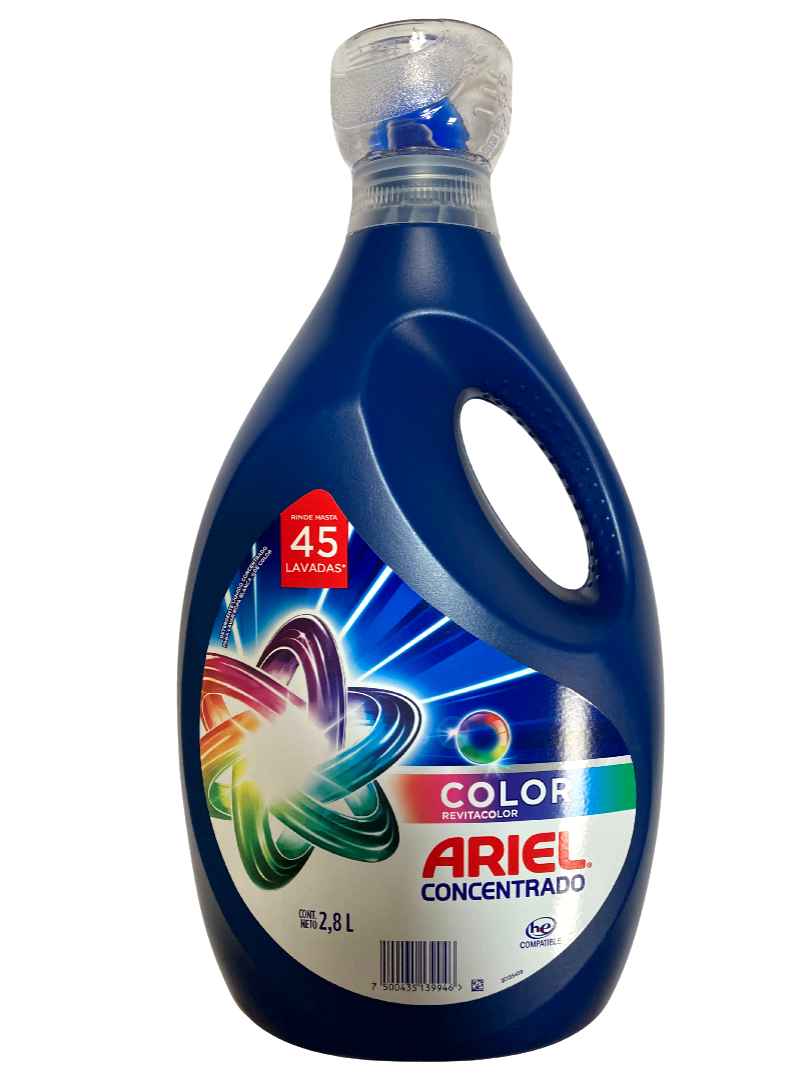 7500435139946 JABON LIQ. ARIEL CONC. 2,8 L. COLOR (31123)