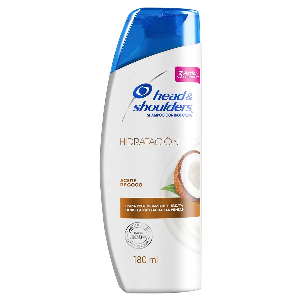 7500435142564 SHAMPOO HEAD & SH. 180 ML. AC. DE COCO (21248)