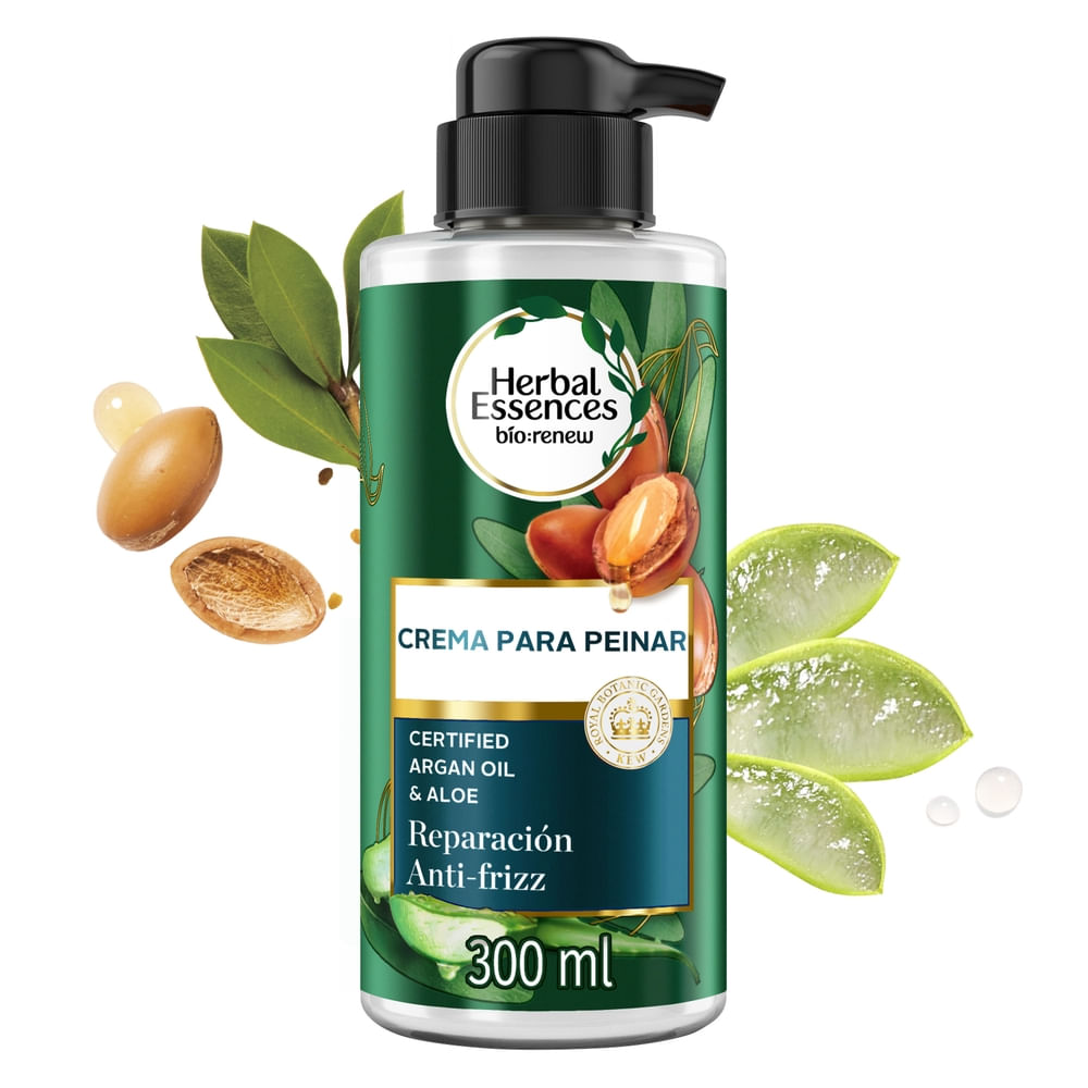 7500435145701 CREMA P/PEINAR HERBAL ESSENCES 300 ML. ARGAN (24127)