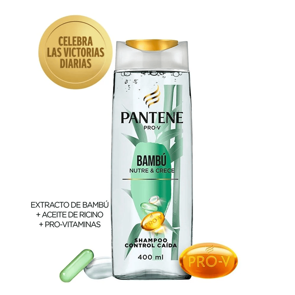 7500435155847 SHAMPOO PANTENE 400 ML. BAMBU (20546)