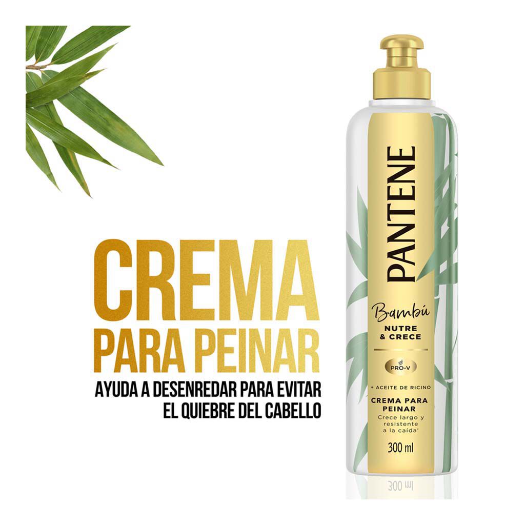 7500435155915 CR. P/PEINAR PANTENE 300 ML. BAMBU (20551)
