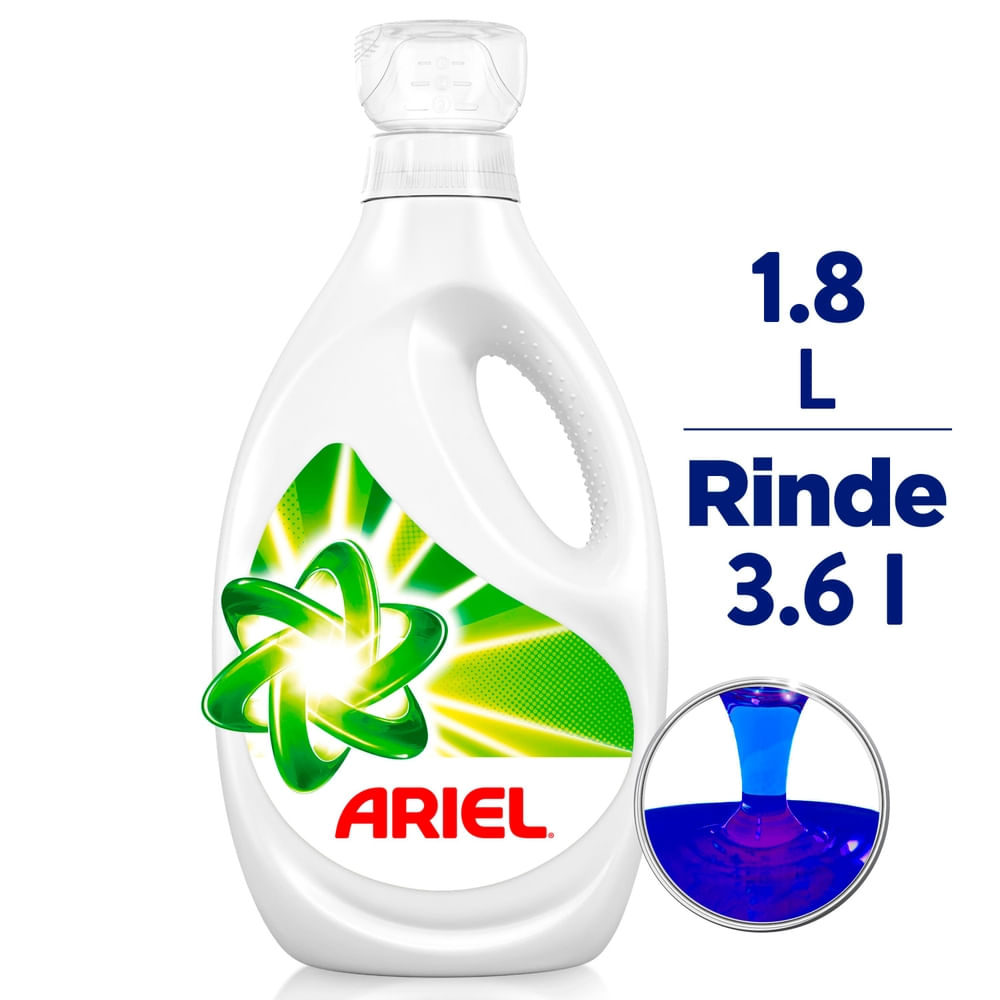 JABON LIQ. ARIEL CONC. 1,8 L. DOBLE PODER (31109)