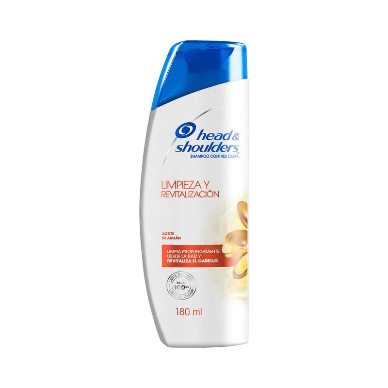 7500435202671 SHAMPOO HEAD & SH. 180 ML. LIMPIEZA Y REVITALIZACION (21265)