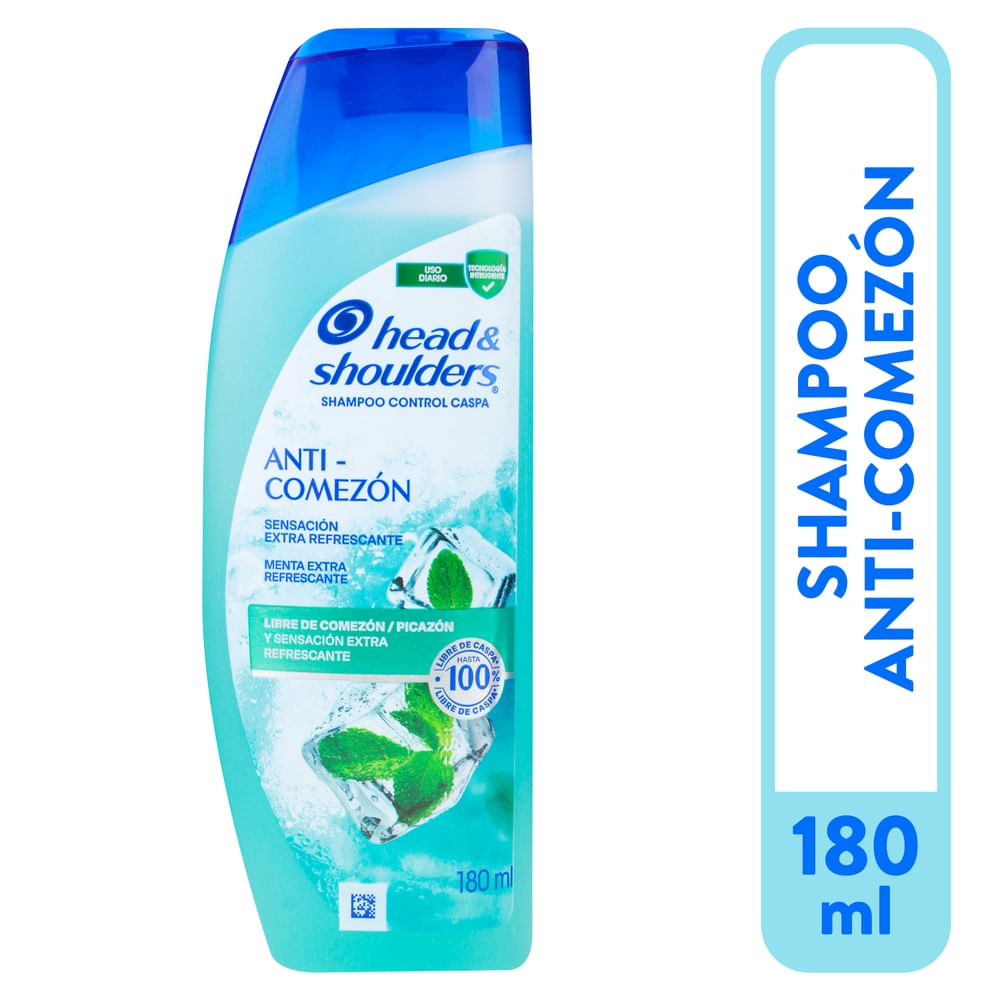 SHAMPOO HEAD & SH. 180 ML. ANTI COMEZON (21280)