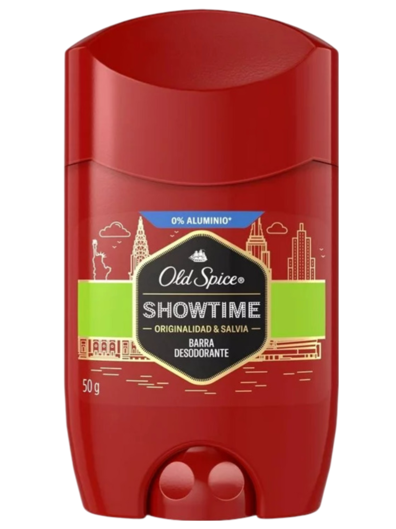 7506295304227 DESOD. BARRA OLD SPICE 50 GRS. SHOWTIME (1191)