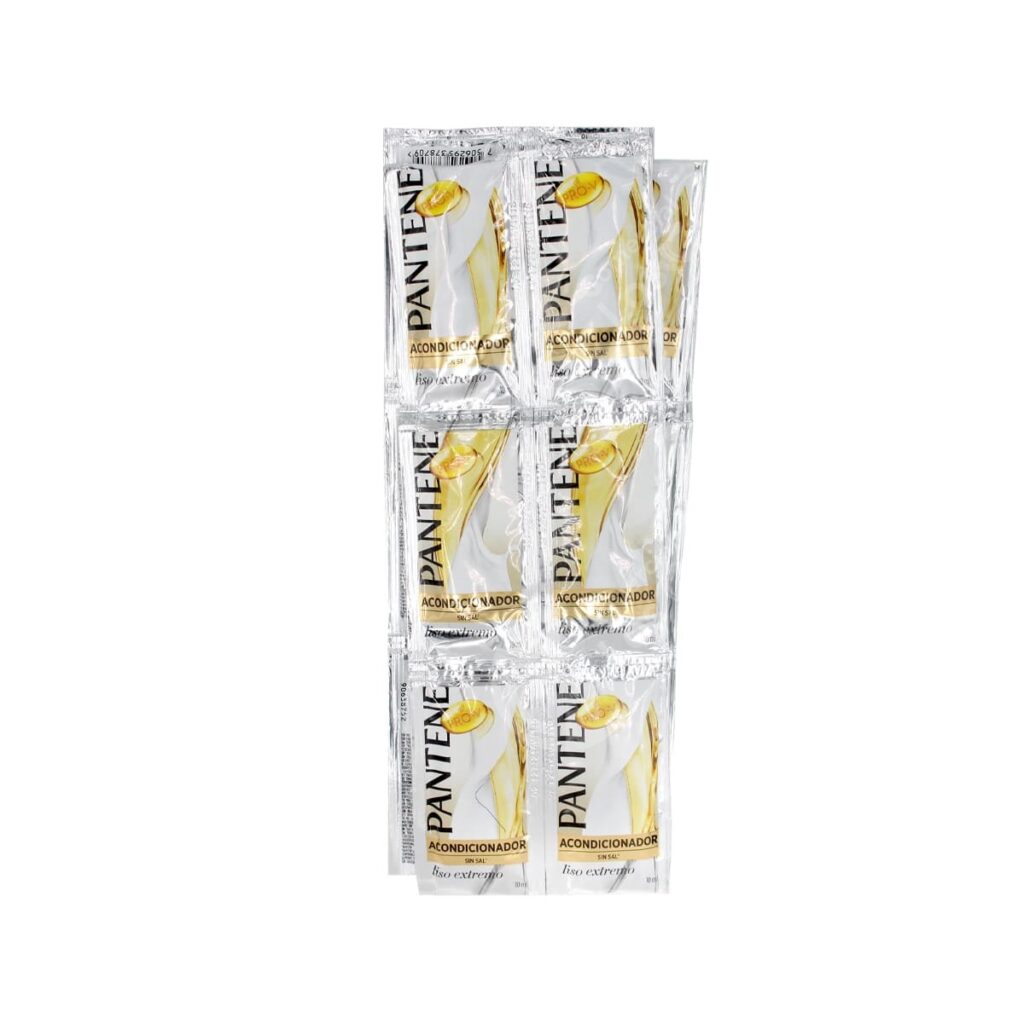 7506295378709 ACOND. PANTENE SACHET 10 ML. LISO EXTREMO (20078)