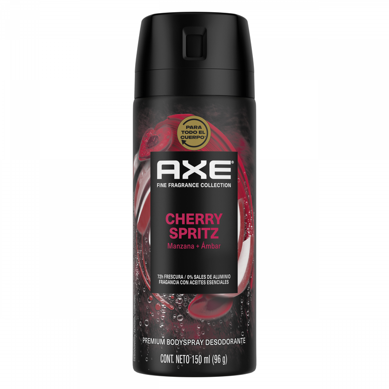 7506306255050 DESOD. AER. AXE B.SPRAY 96 GRS. CHERRY SPRITZ (64836921)