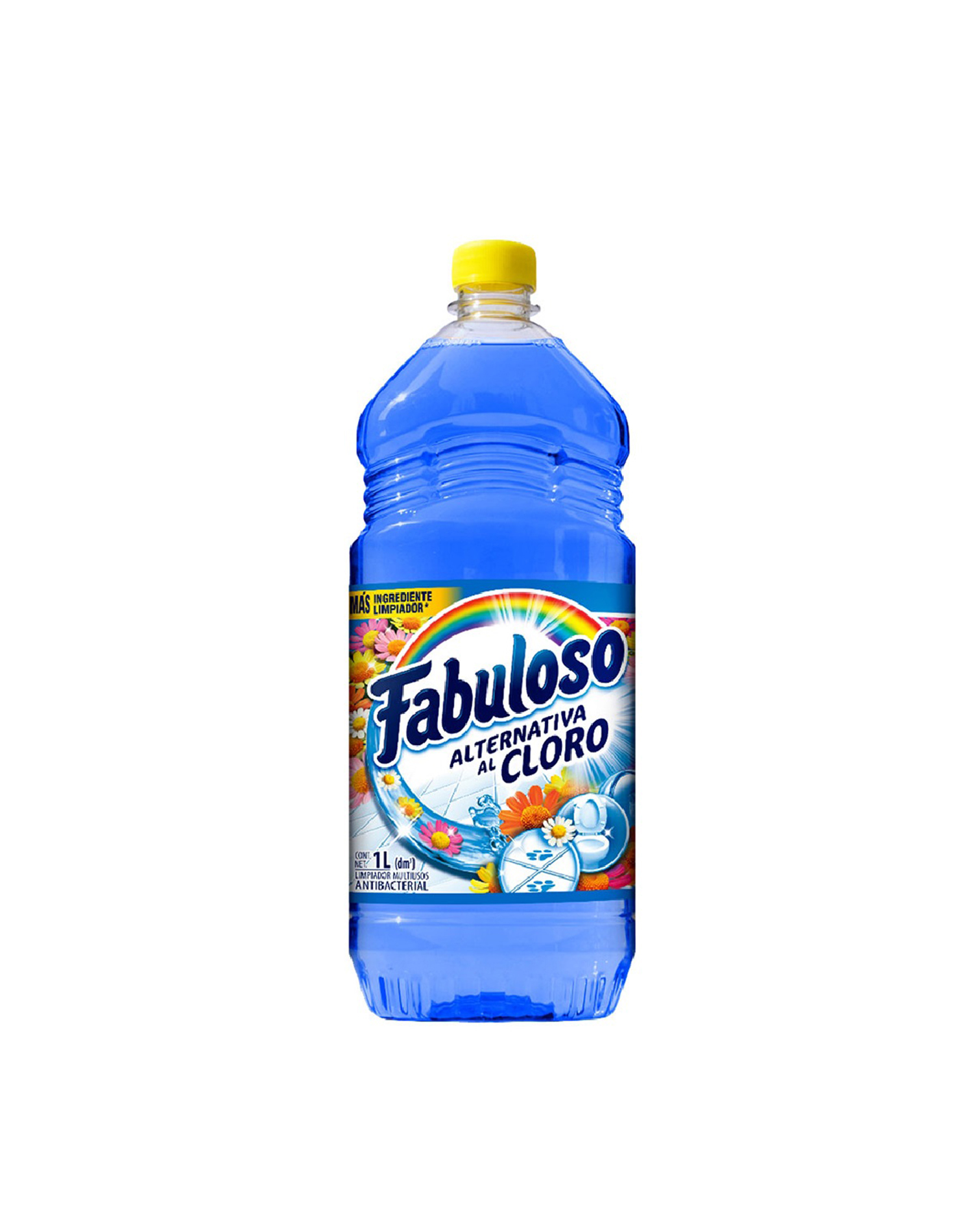 7509546051956 D. AMB. FABULOSO ALTERNATIVA AL CLORO 1 L. FRESCA PRIMAVERA