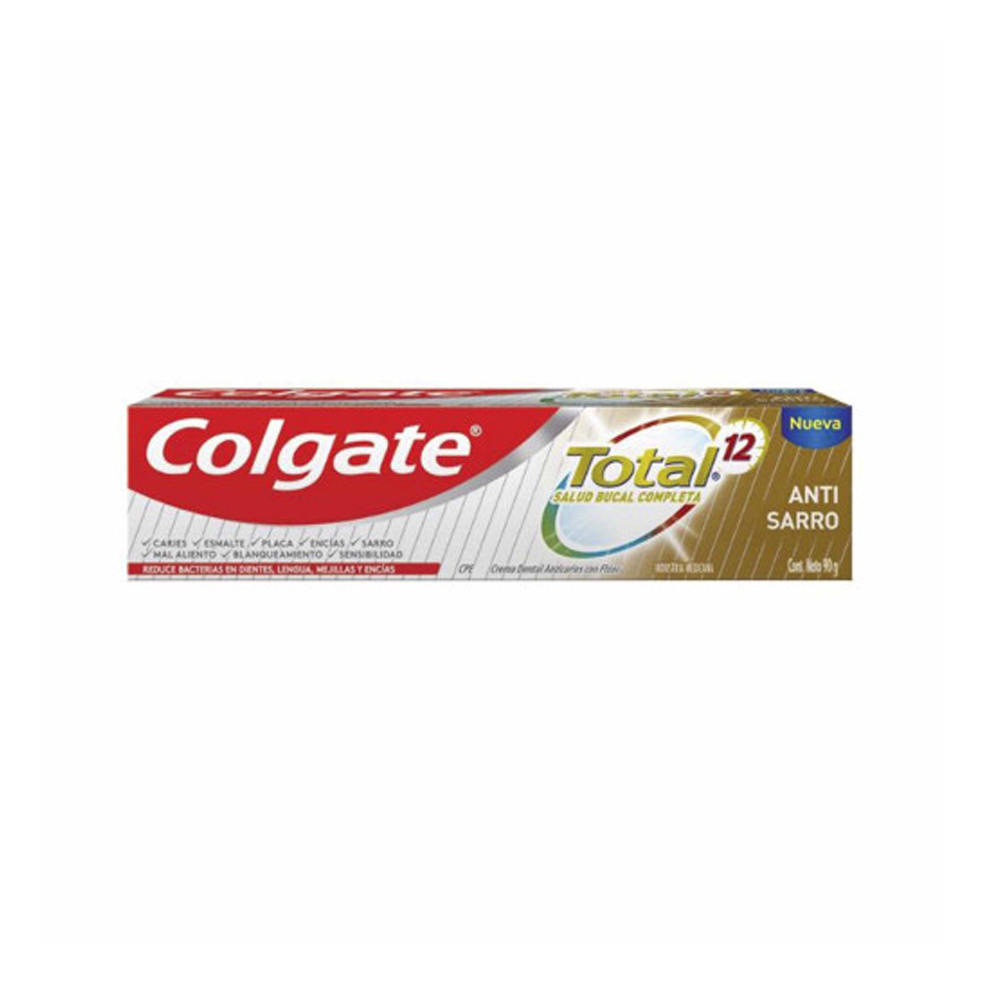 COLGATE TOTAL12 90 GRS. ANTI SARRO (61002232)