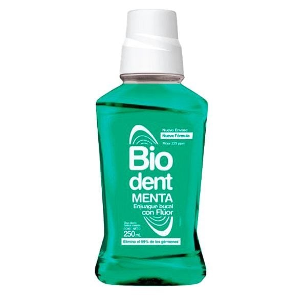 ENJUAGUE BUCAL BIODENT DIARIO 250 ML. MENTA (61004966)