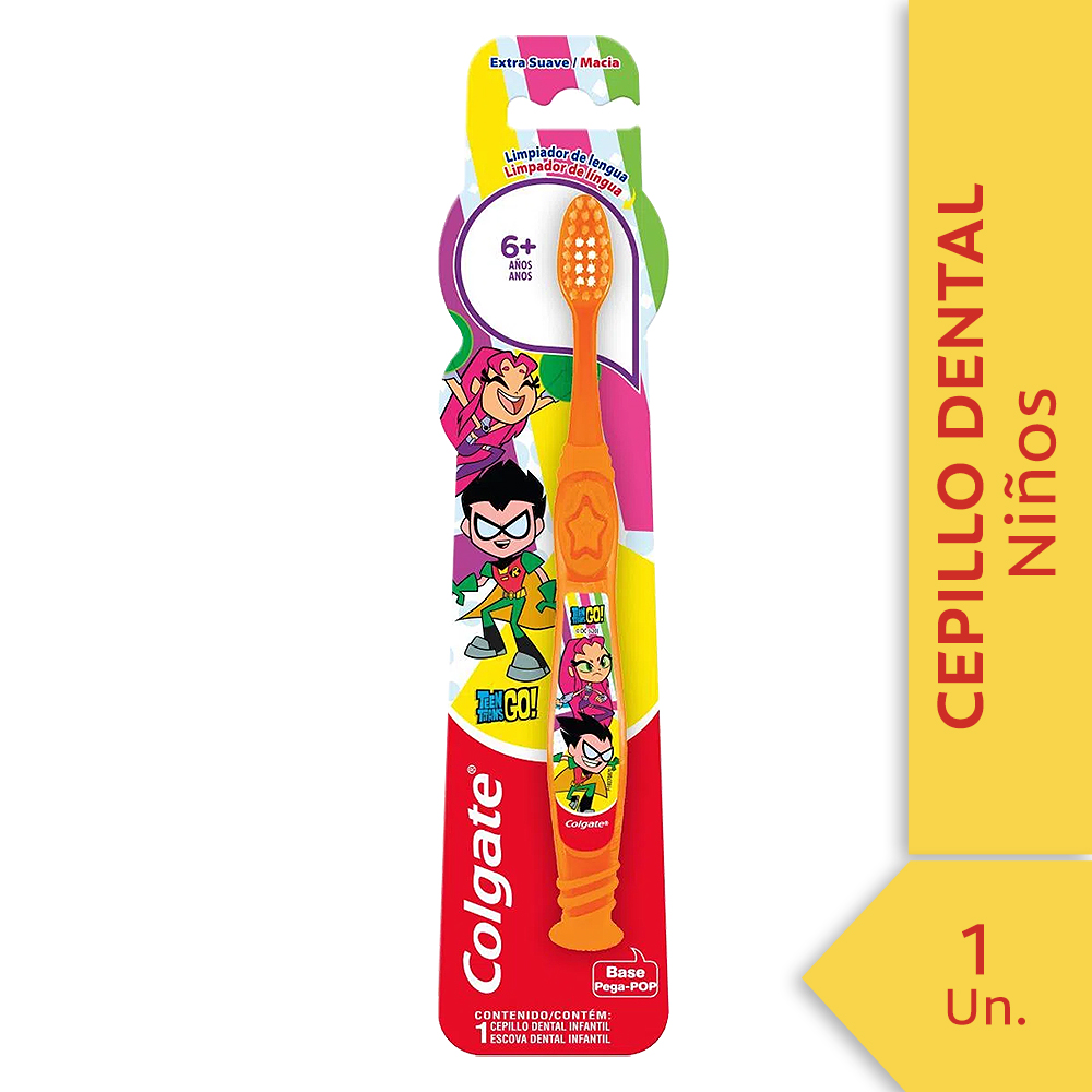 7509546665047 CEPILLO DENTAL COLGATE SMILES + 6 AÑOS TEEN TITANS (61008659