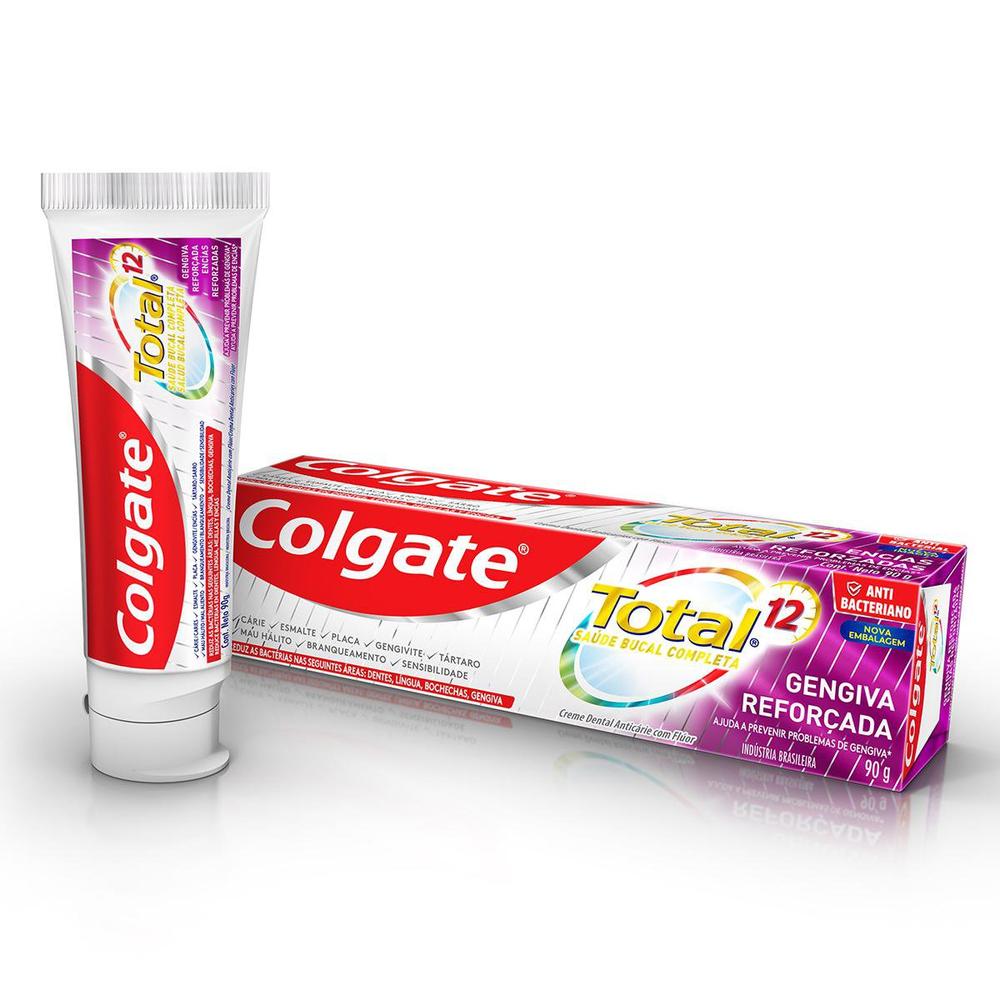 7509546668055 COLGATE TOTAL12 90 GRS. ENCIAS REFORZADAS (61011149)