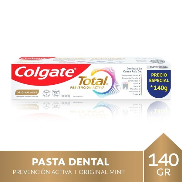7509546702636 COLGATE TOTAL 140 GRS. ORIGINAL MINT (61054376)