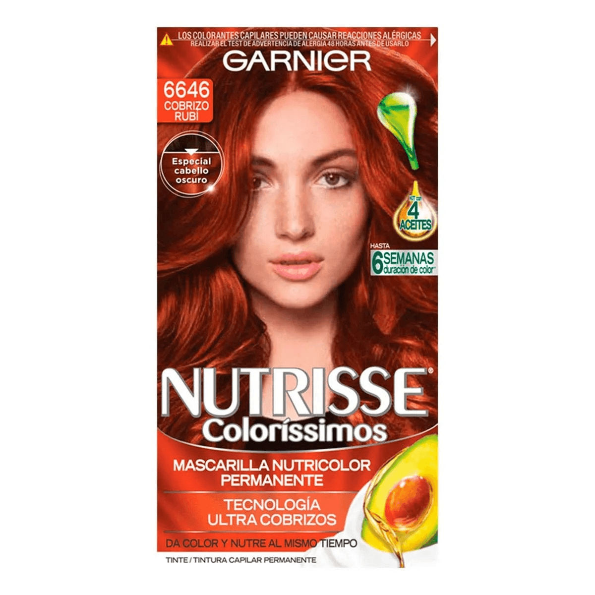 7509552816686 COL. NUTRISSE COLORISSIMOS COBRIZO RUBI (6646) (H5416704)