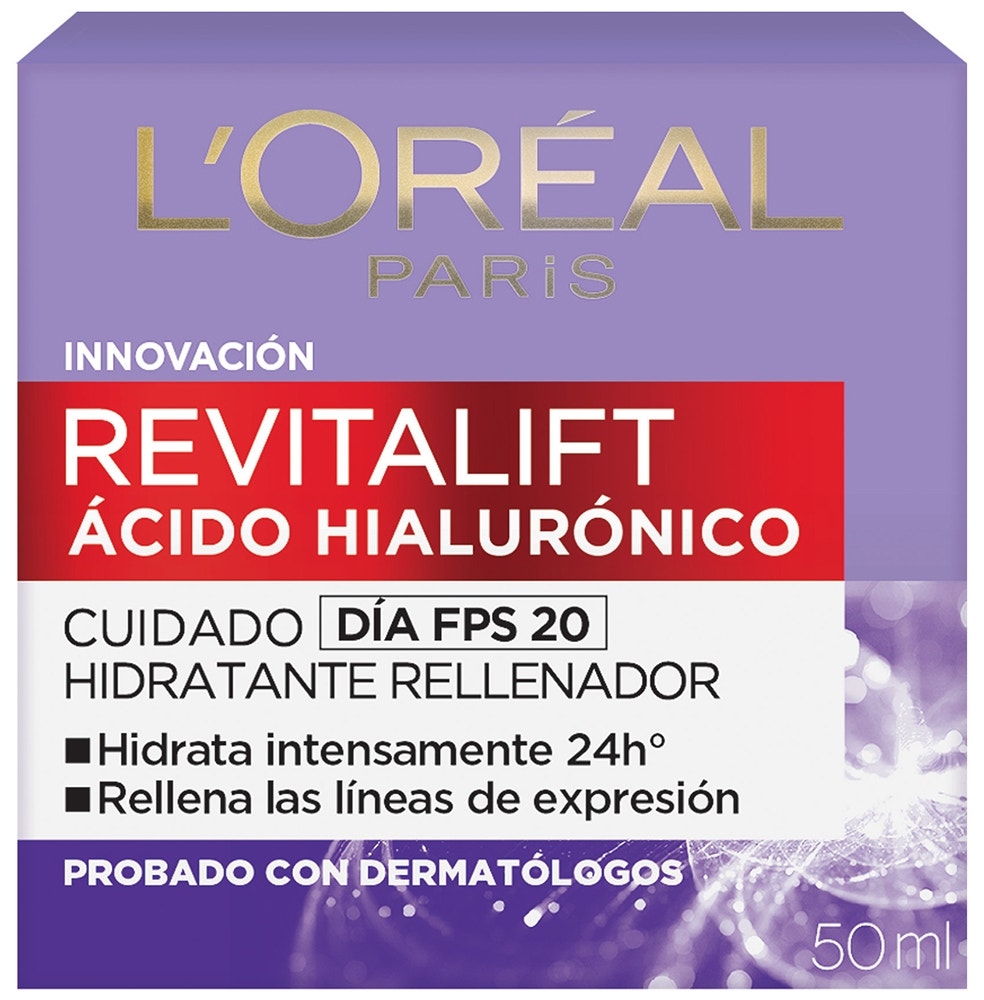 7509552840322 CREMA LOREAL DERMO EXP. REVITALIFT HIALURONICO DIA FPS20 50