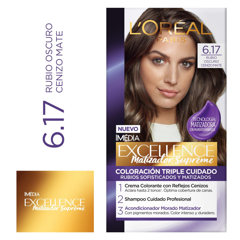 7509552844450 COL. L´OREAL EXCELLENCE TRIPLE PROT. AVANZ. (6.17) (H5578301
