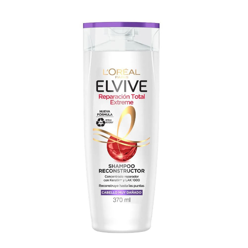 SHAMPOO ELVIVE 370 ML. REP. TOTAL 5 EXTREME (H5619000)