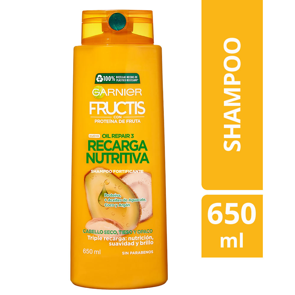 SHAMPOO FRUCTIS 650 ML. RECARGA NUTRITIVA (H5640702)