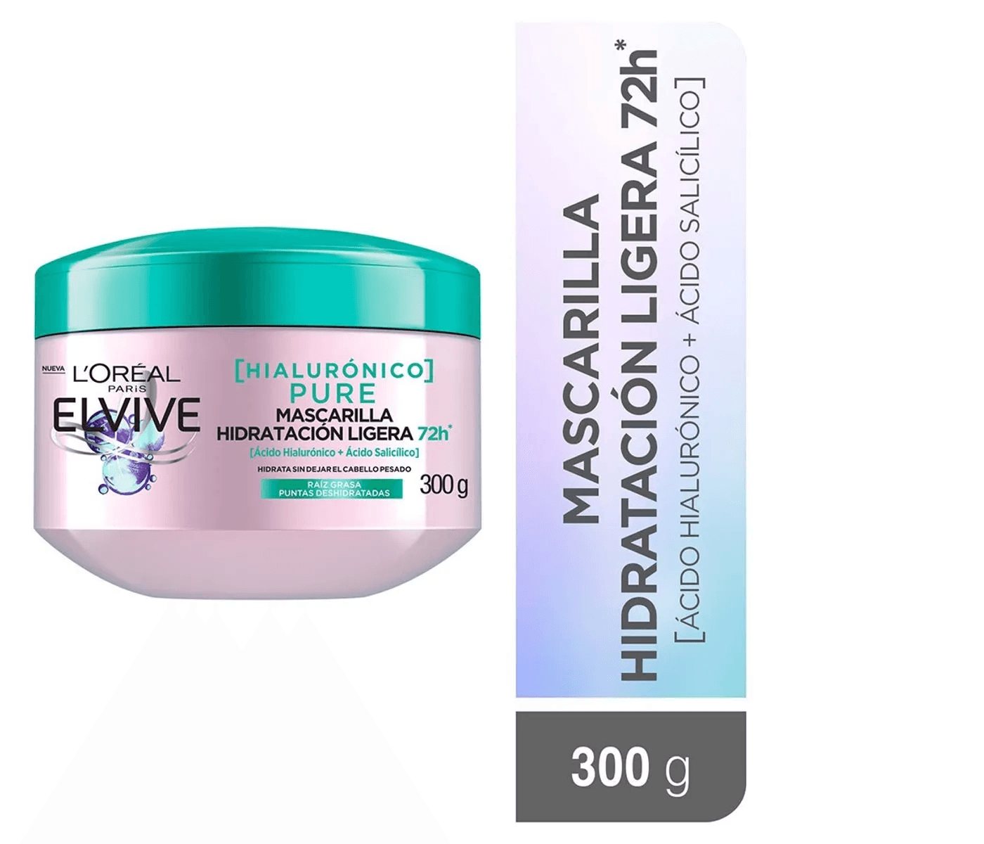 7509552875409 CR. TRATAMIENTO ELVIVE 300 GRS. HIALURONICO PURE (H5699100)