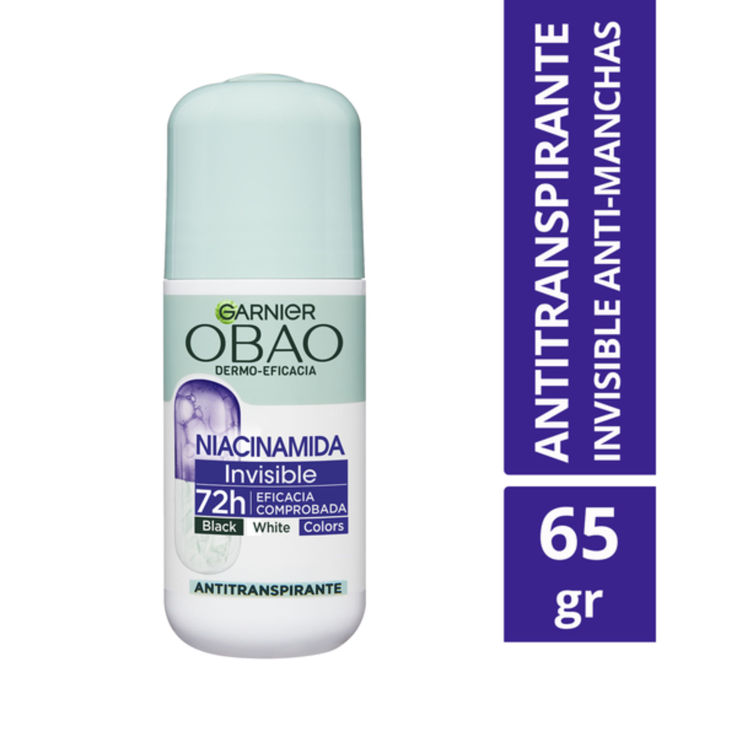 7509552876284 DESOD. ROLL-ON OBAO DERMO 65 ML. NIACINAMIDA (H5700900)