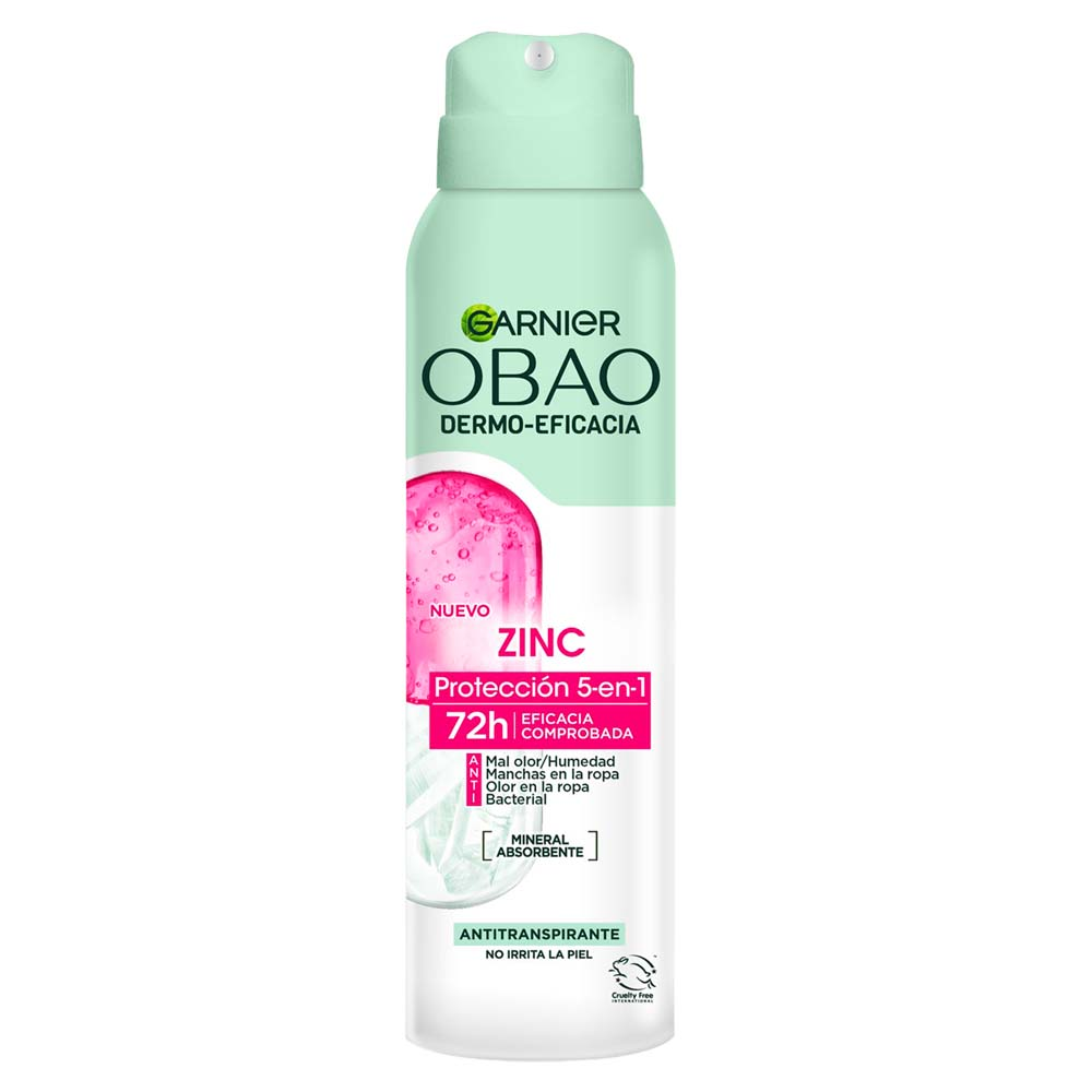 7509552876345 DESOD. AER. OBAO DERMO 150 ML. ZINC (H5701500)
