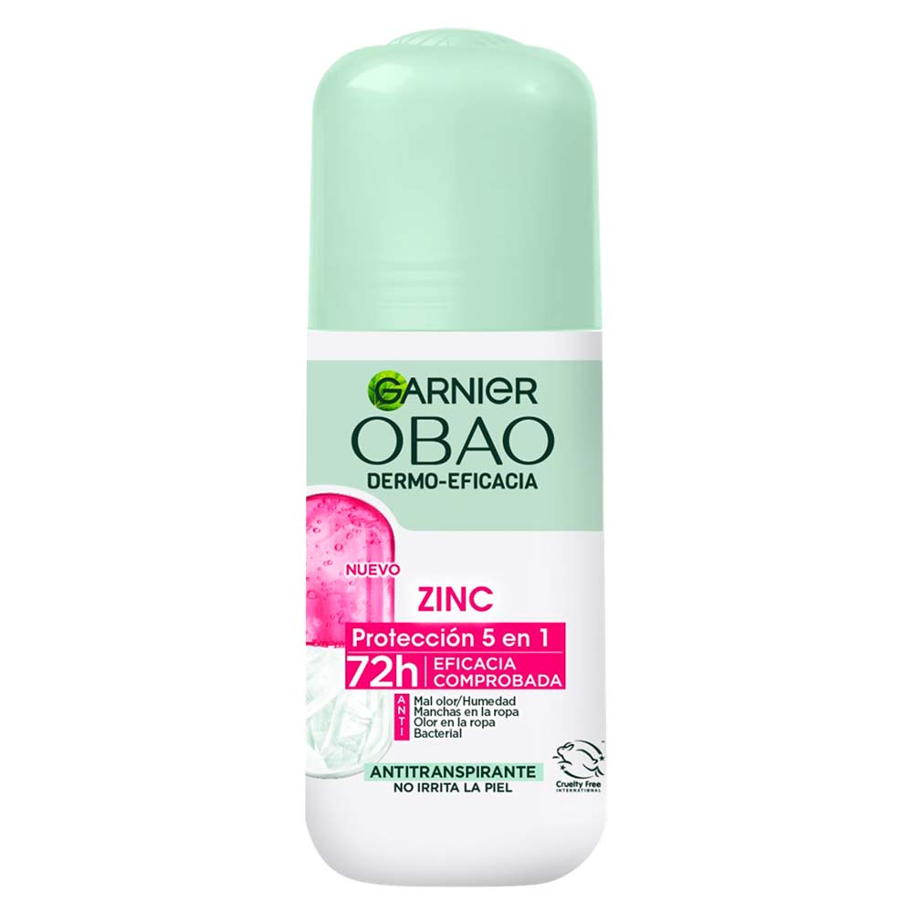 DESOD. ROLL-ON OBAO DERMO 65 ML. ZINC (H5701700)