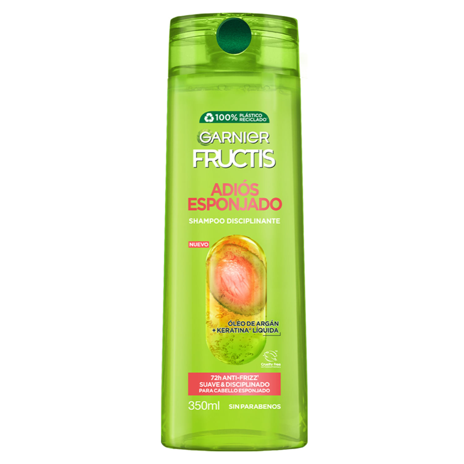 7509552876499 SHAMPOO FRUCTIS VEGAN 350 ML. ADIOS ESPONJADO (H5703000)
