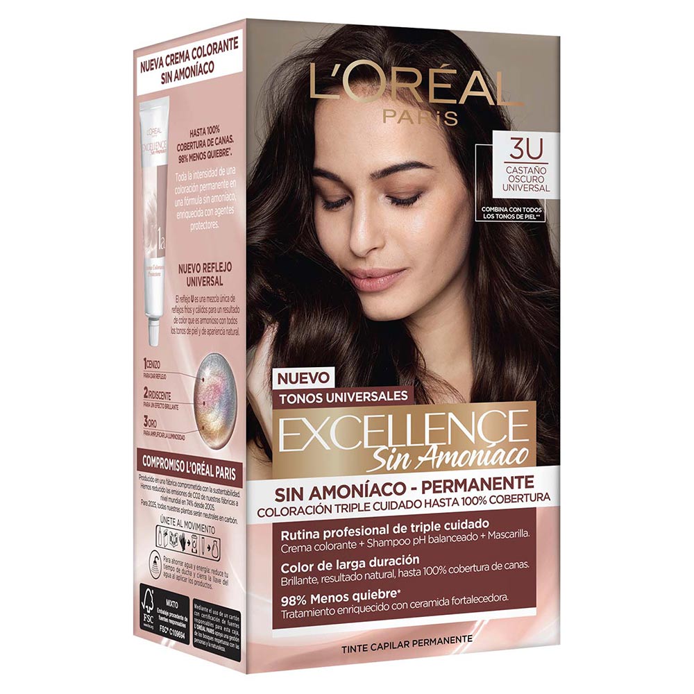 7509552878240 COL. L´OREAL EXCELLENCE NUDES 3U (H5711001)