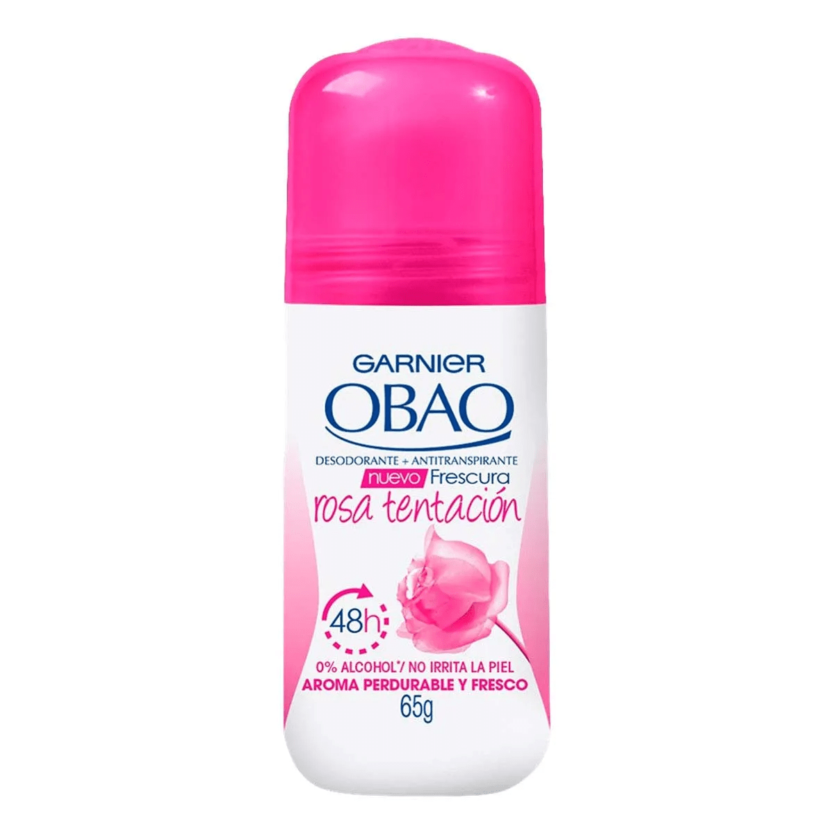 7509552909821 DESOD. ROLL-ON OBAO 65 GRS. ROSA TENTACION (H1447602)