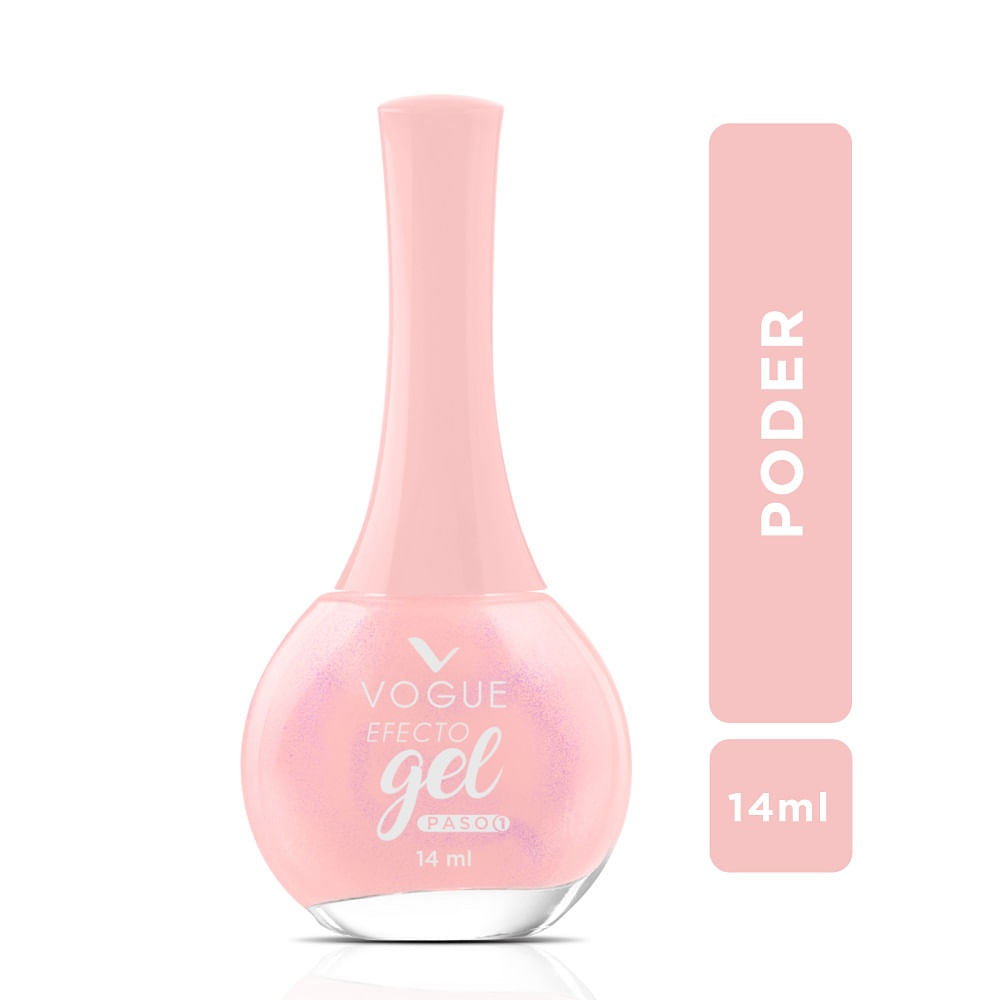 7509552929010 ESMALTE P/UÑAS VOGUE EFECTO GEL 14 ML. PODER 3D (H5747600)