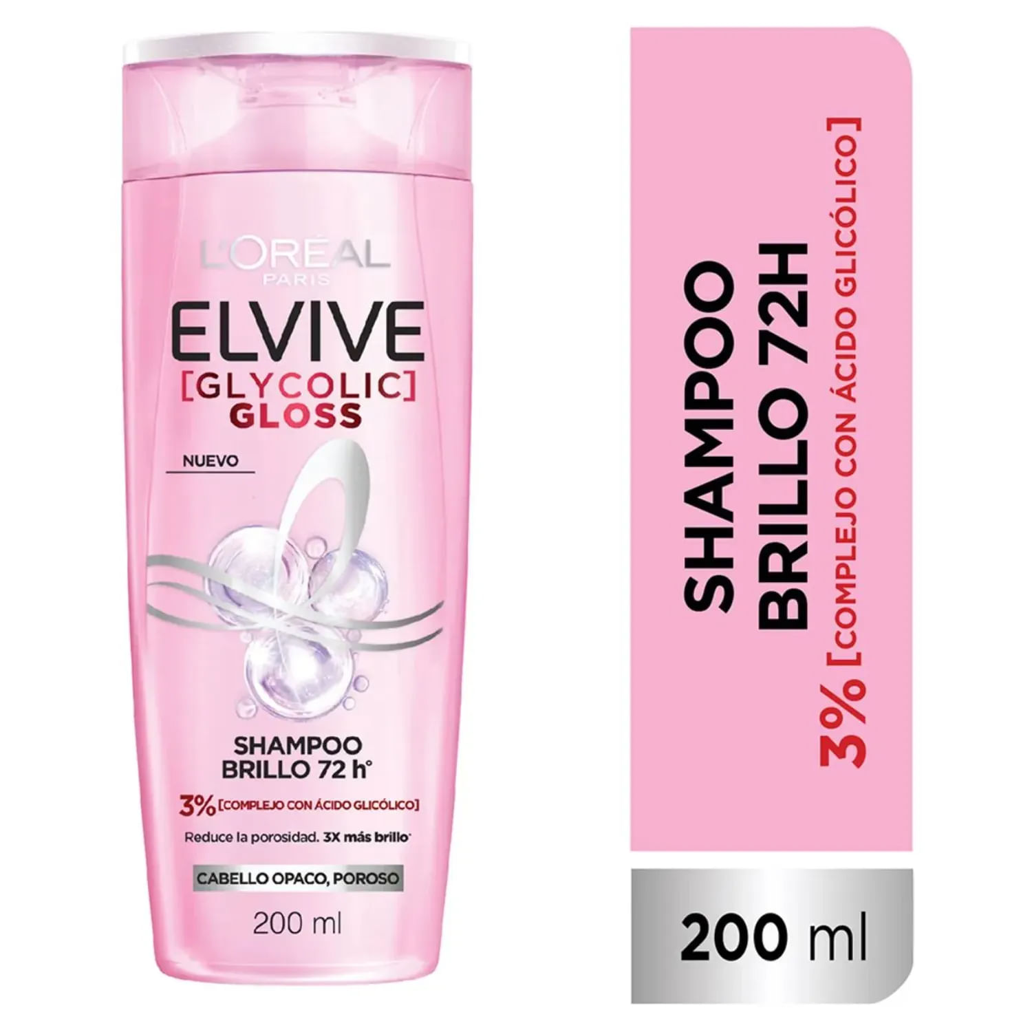 SHAMPOO ELVIVE 200 ML. GLYCOLIC GLOSS (H5768600)