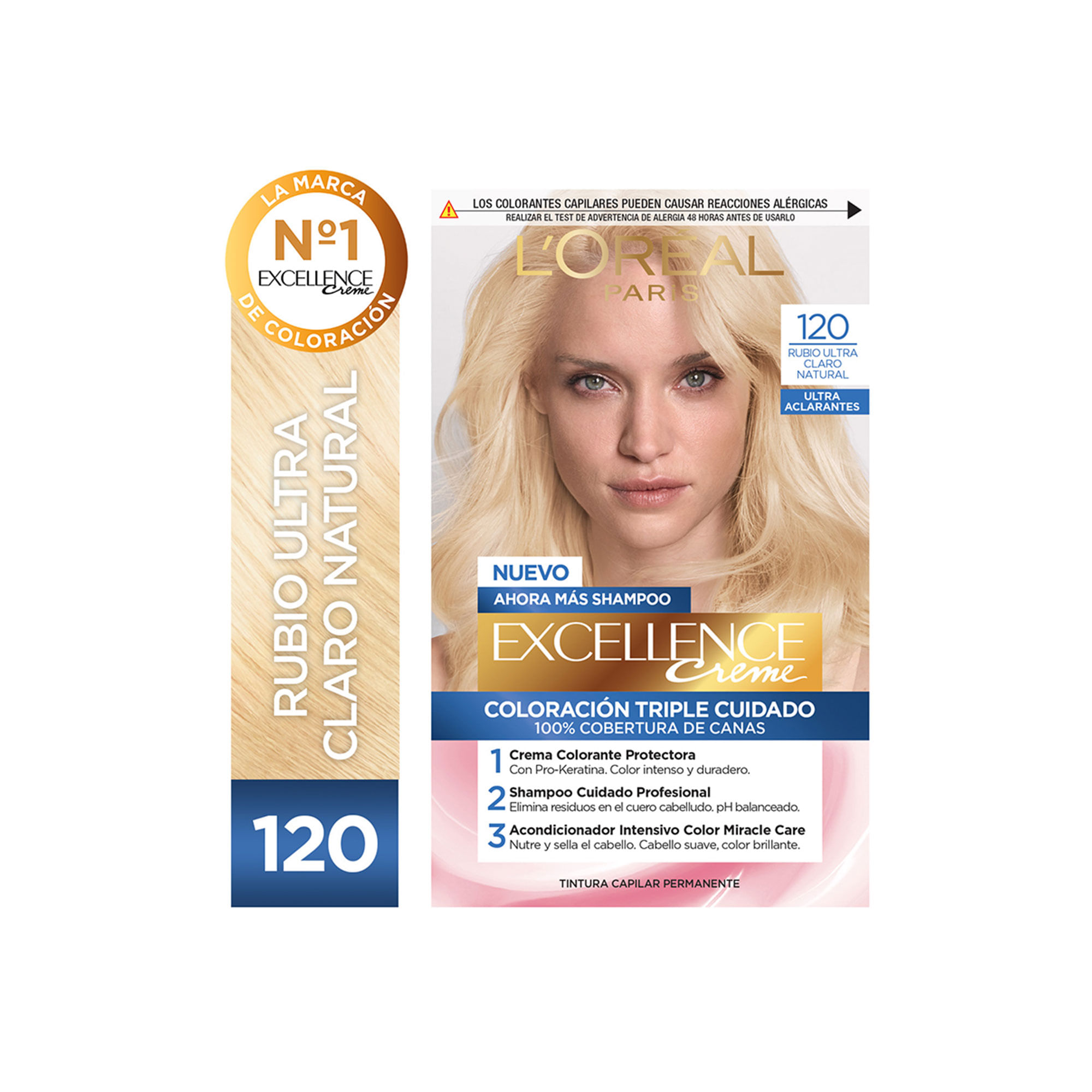 7509552948202 COL. L´OREAL EXCELLENCE ULTRA BLONDS (120R) (H5774300)