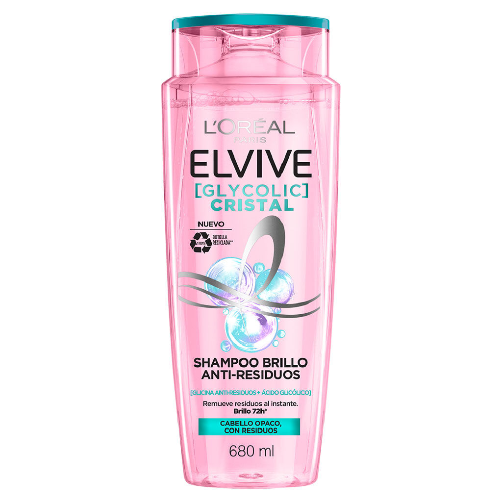 7509552963366 SHAMPOO ELVIVE ELVIVE 680 ML. GLYCOLIC CRYSTAL (H5796000)