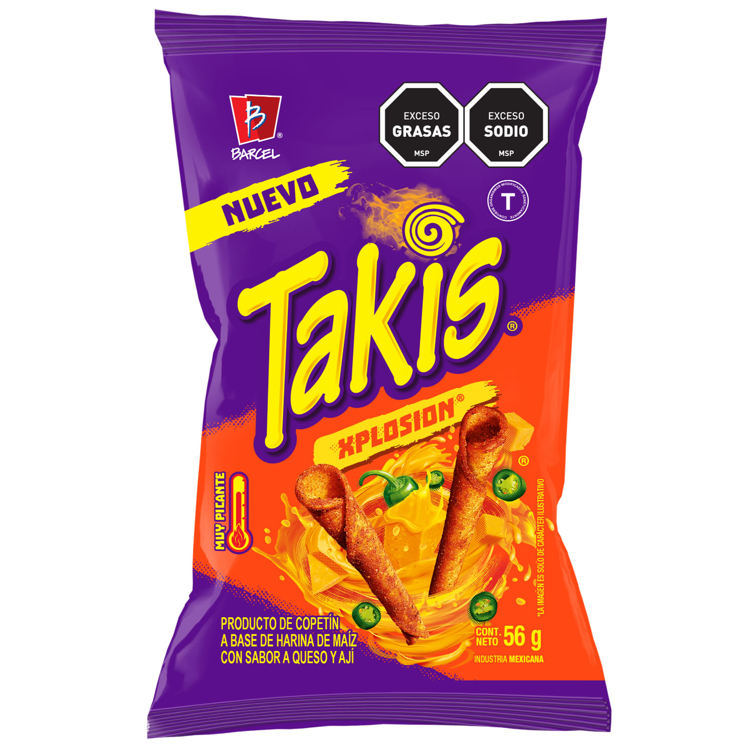 TAKIS BARCEL XPLOSION 56 GRS. (125074)