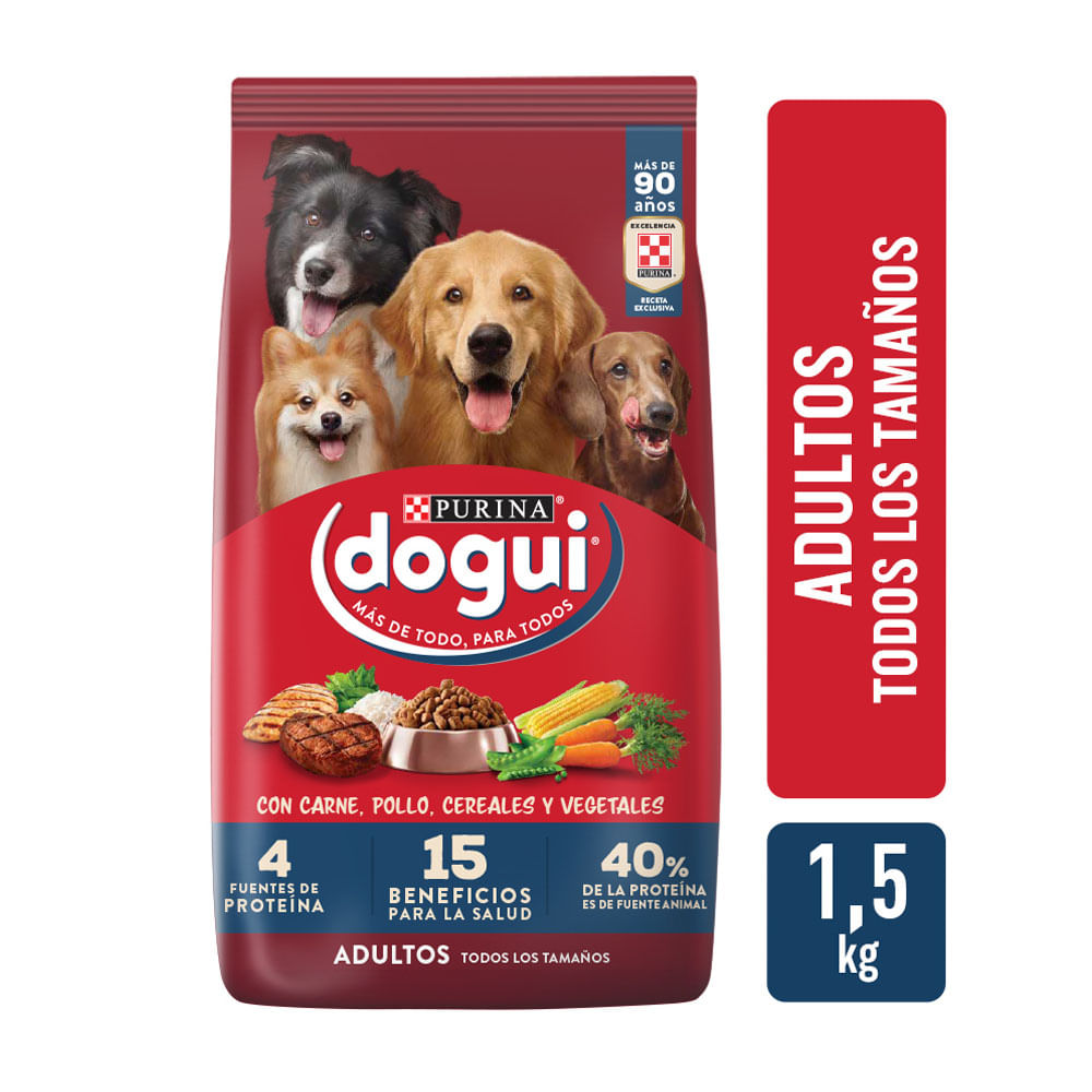 7613287613356 ALIM. P/MASCOTAS DOGUI ADULTOS DOGS 1.5 KG. (9807)