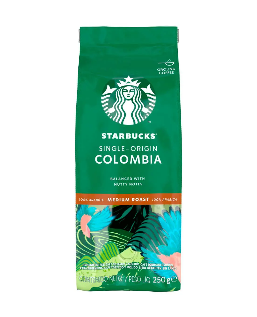 CAFE STARBUCKS COLOMBIA 250 GRS. (12447585)