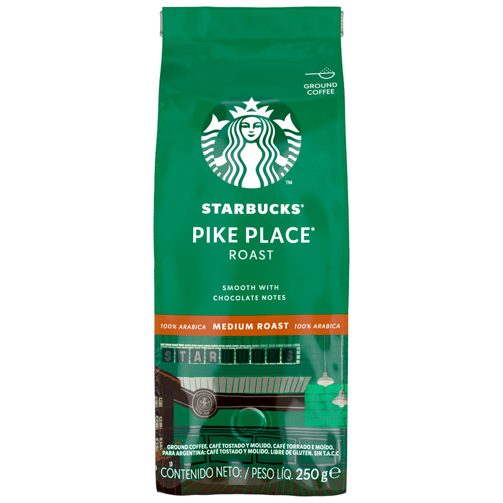 CAFE STARBUCKS PIKE PLACE 250 GRS. (12447487)