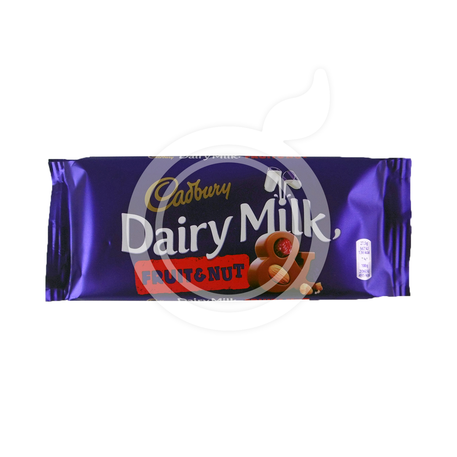 7622210644817 CHOCOLATE CADBURY 110 GRS. FRUIT/NUT. (6742)
